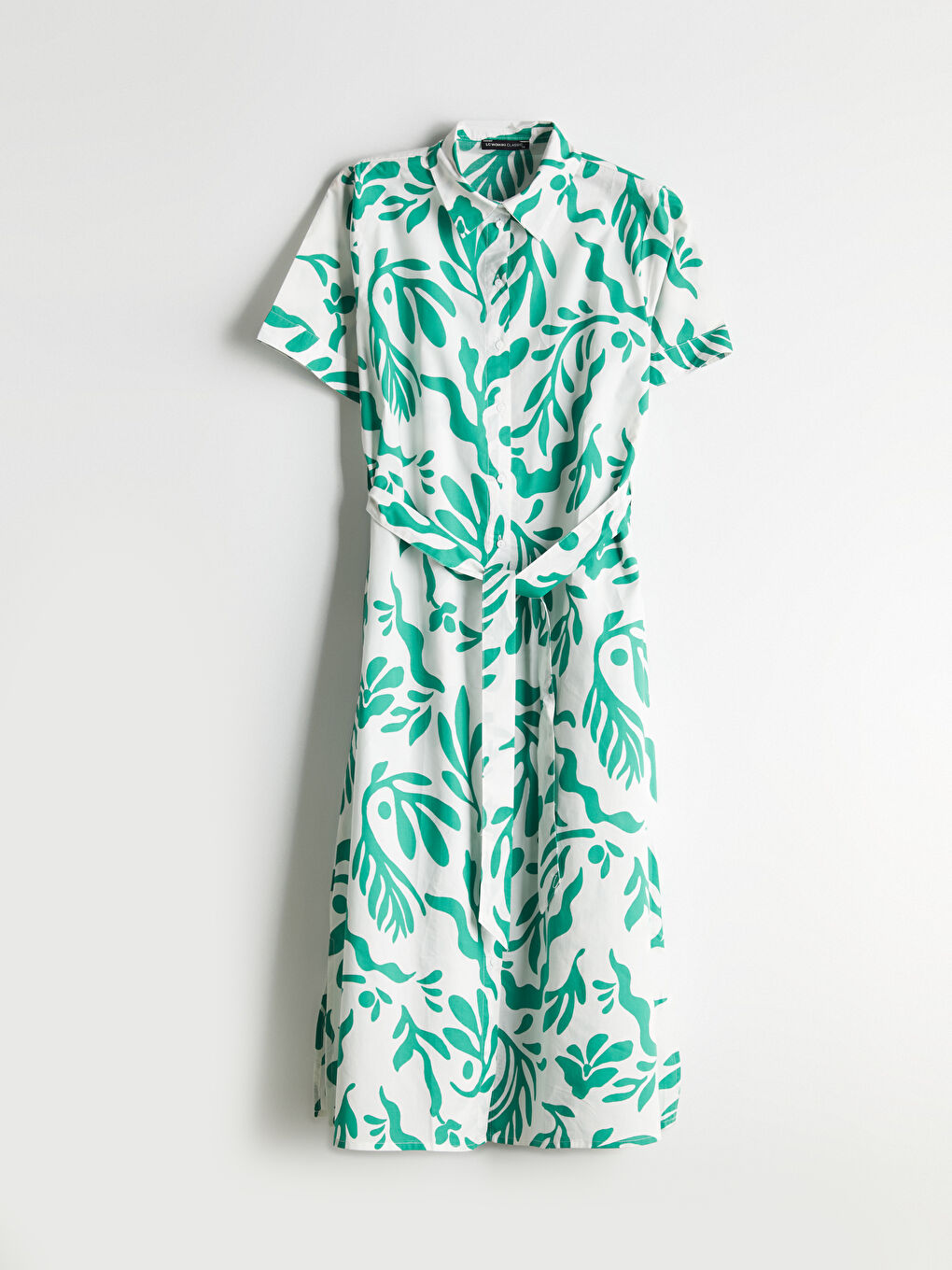 Woman GREEN Shirt Dress -S5J304Z8-LRR