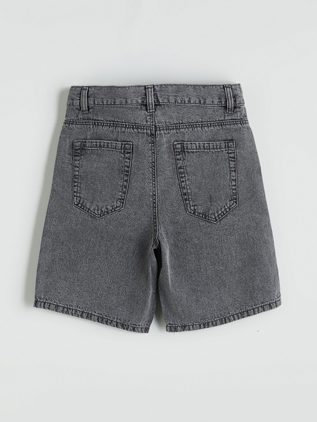 Basic Boys' Denim Shorts -S5J344Z4-GRD
