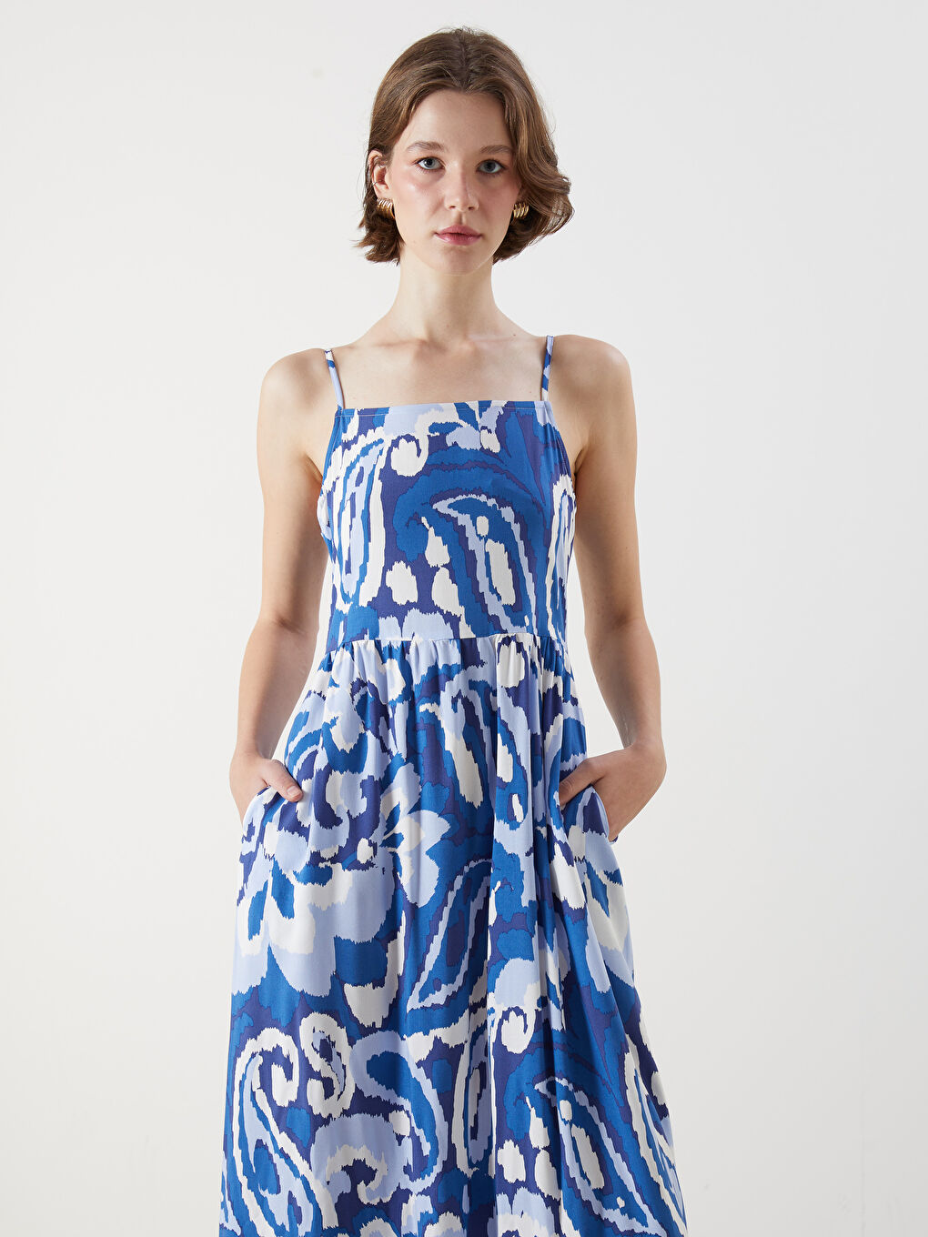 Woman BLUE Dress -S5J391Z8-LQQ