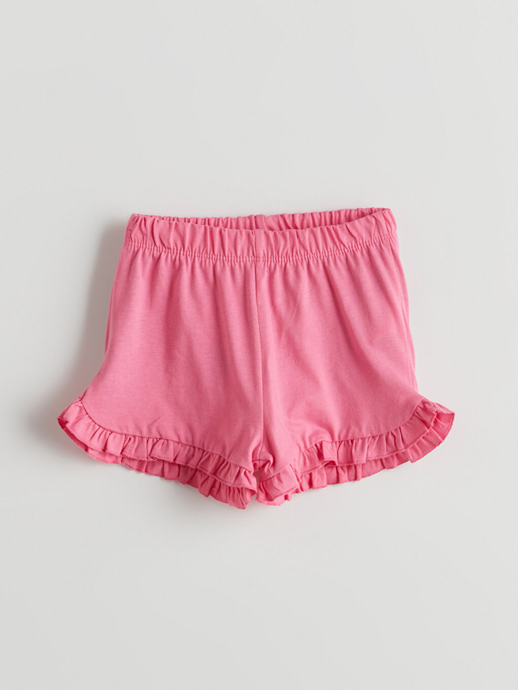Elastic Waist Basic Baby Girl Shorts 2 Pieces -S5J398Z1-VHJ