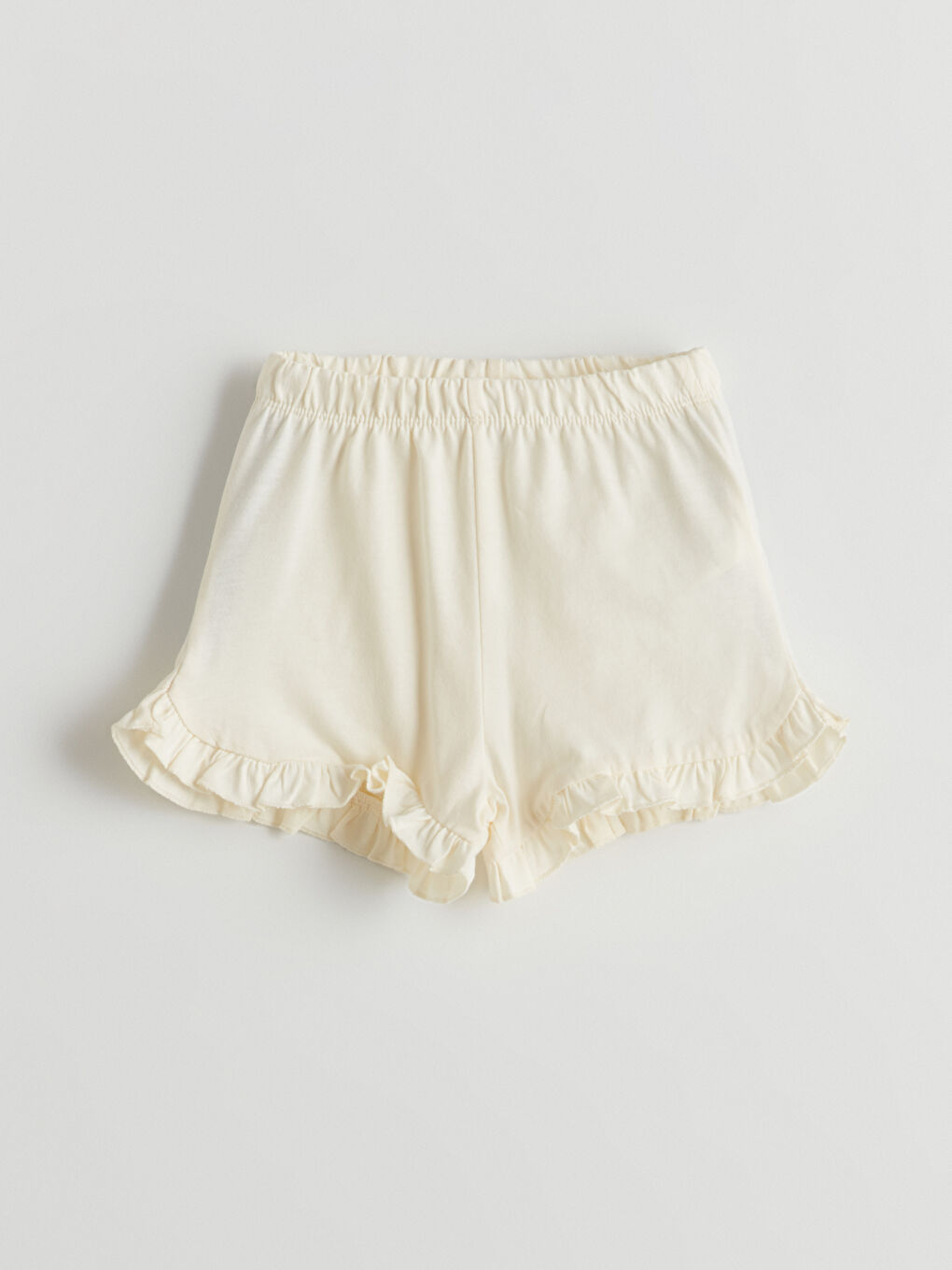 Elastic Waist Basic Baby Girl Shorts 2 Pieces -S5J398Z1-VHJ