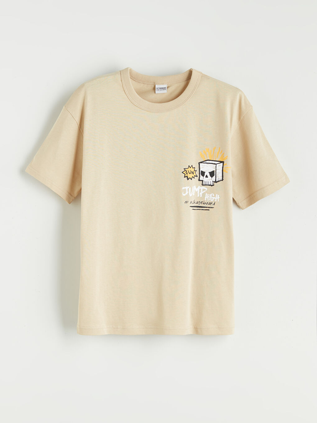 Crew Neck Boys' T-Shirt -S5J425Z4-FJC