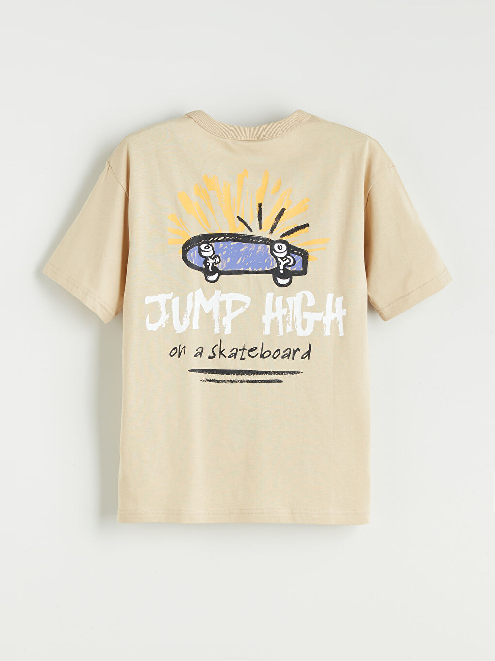 Crew Neck Boys' T-Shirt -S5J425Z4-FJC
