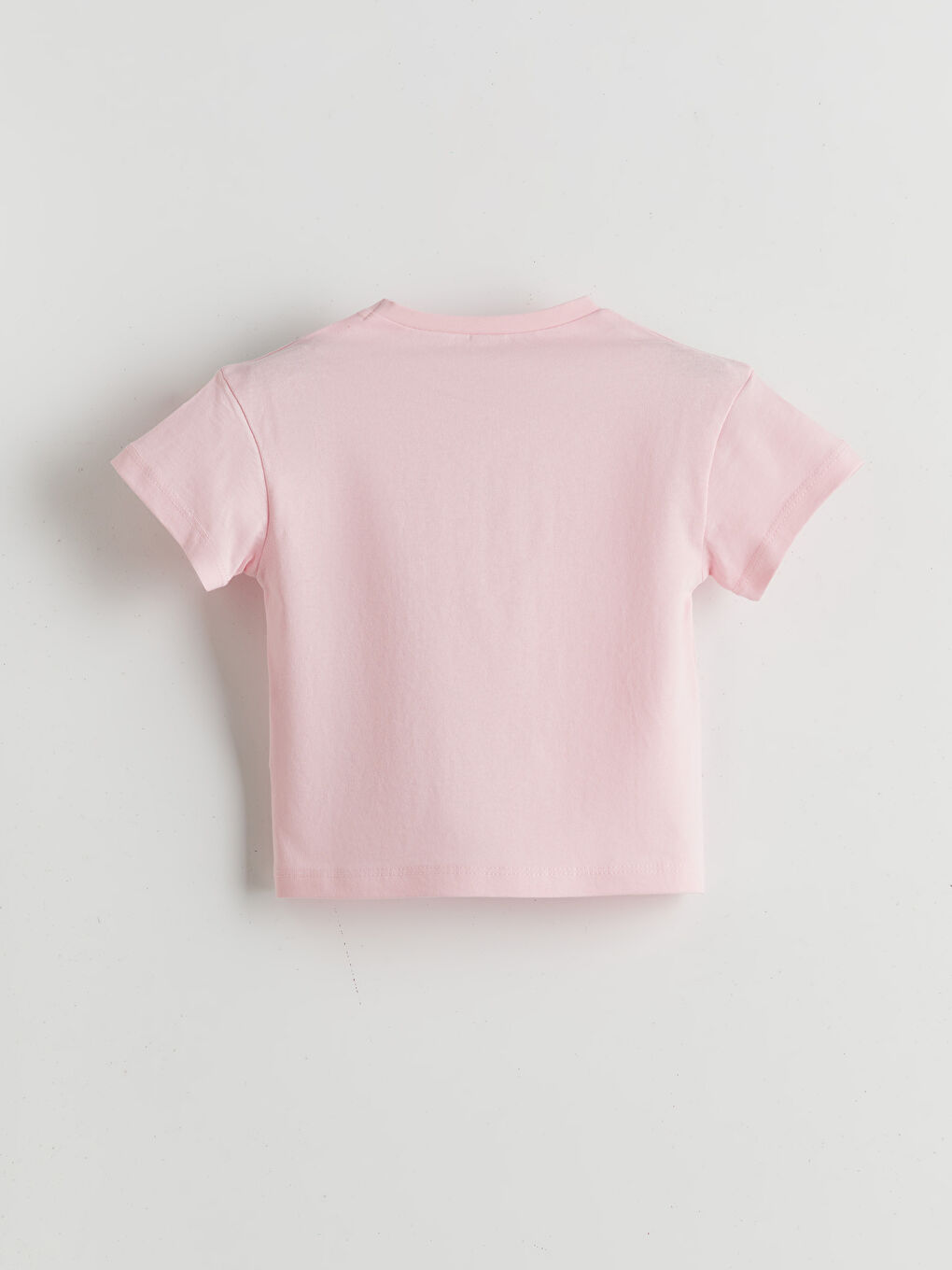 Crew Neck Marie Printed Girls' T-Shirt -S5J454Z1-QWN