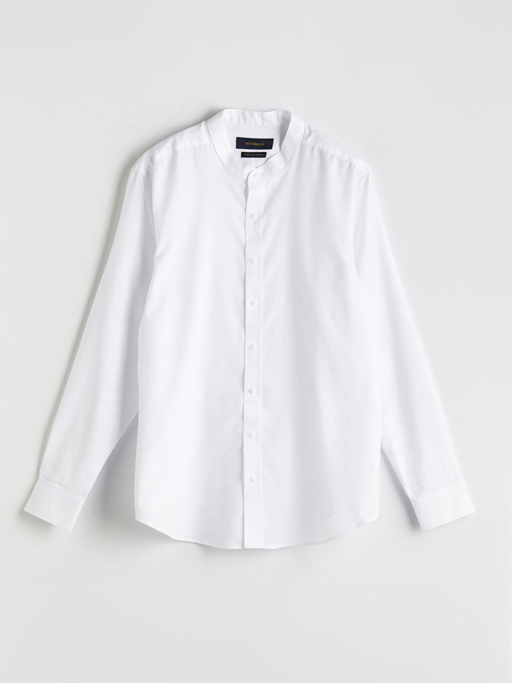 Standard Fit Long Sleeved Poplin Men's Shirt -S5J464Z8-Q6K