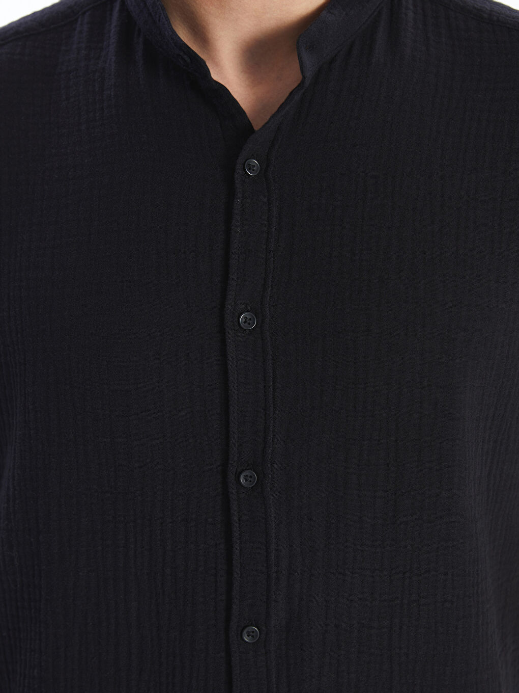 LCW Vision Man BLACK Shirt -S5J466Z8-CVL