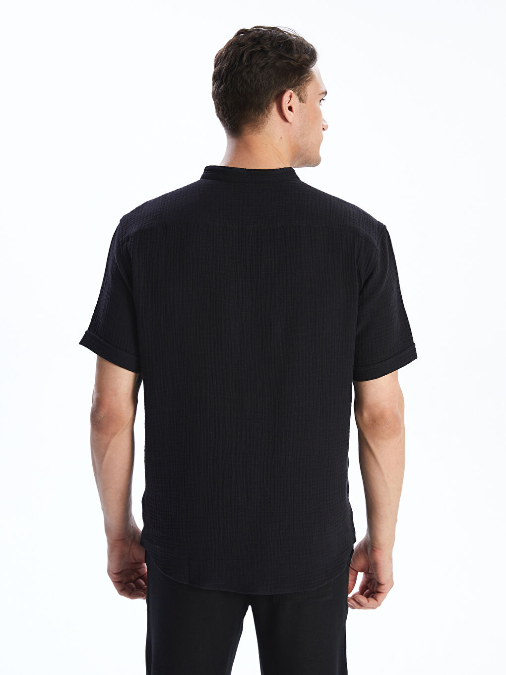 LCW Vision Man BLACK Shirt -S5J466Z8-CVL