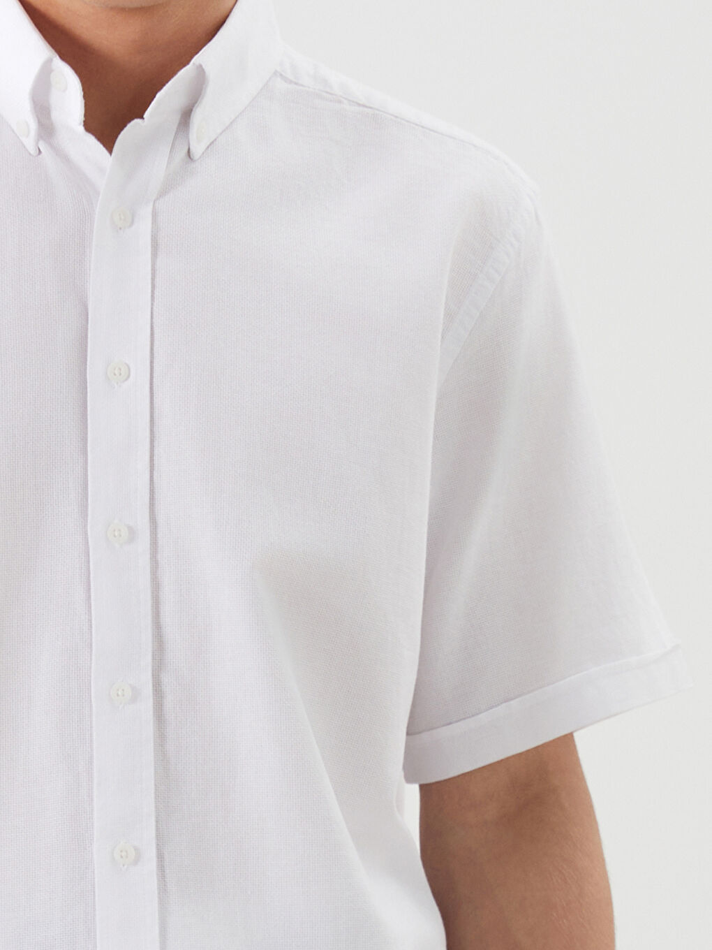 SOUTHBLUE Regular Fit Short Sleeve Gabardine Men's Shirt -S5J467Z8-Q6K