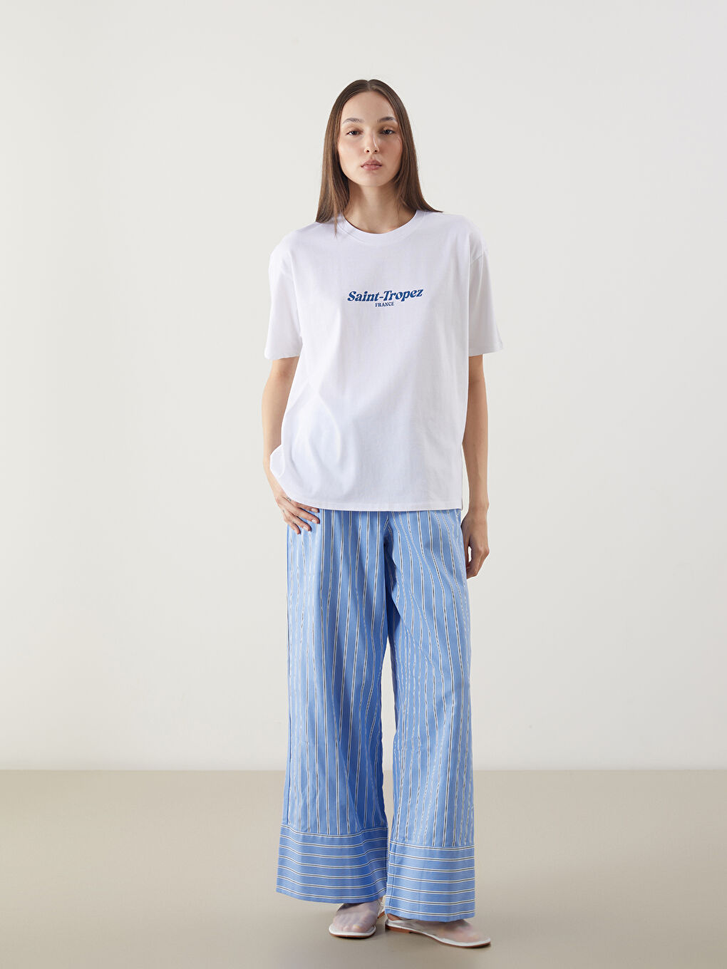 Woman WHITE T-Shirt -S5J487Z8-Q6K