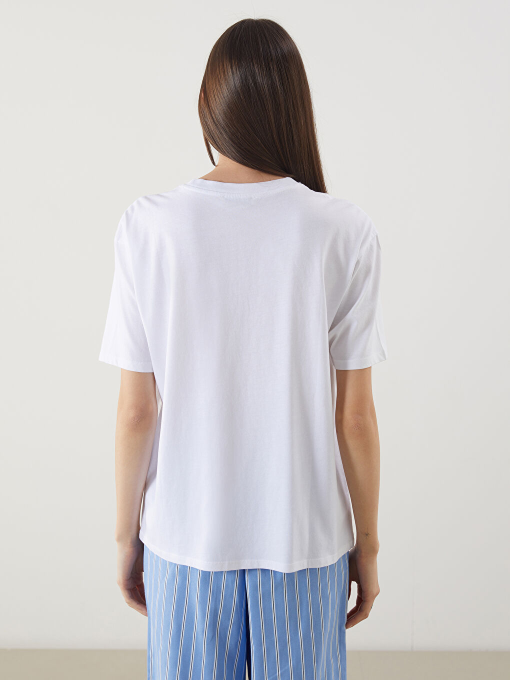 Woman WHITE T-Shirt -S5J487Z8-Q6K