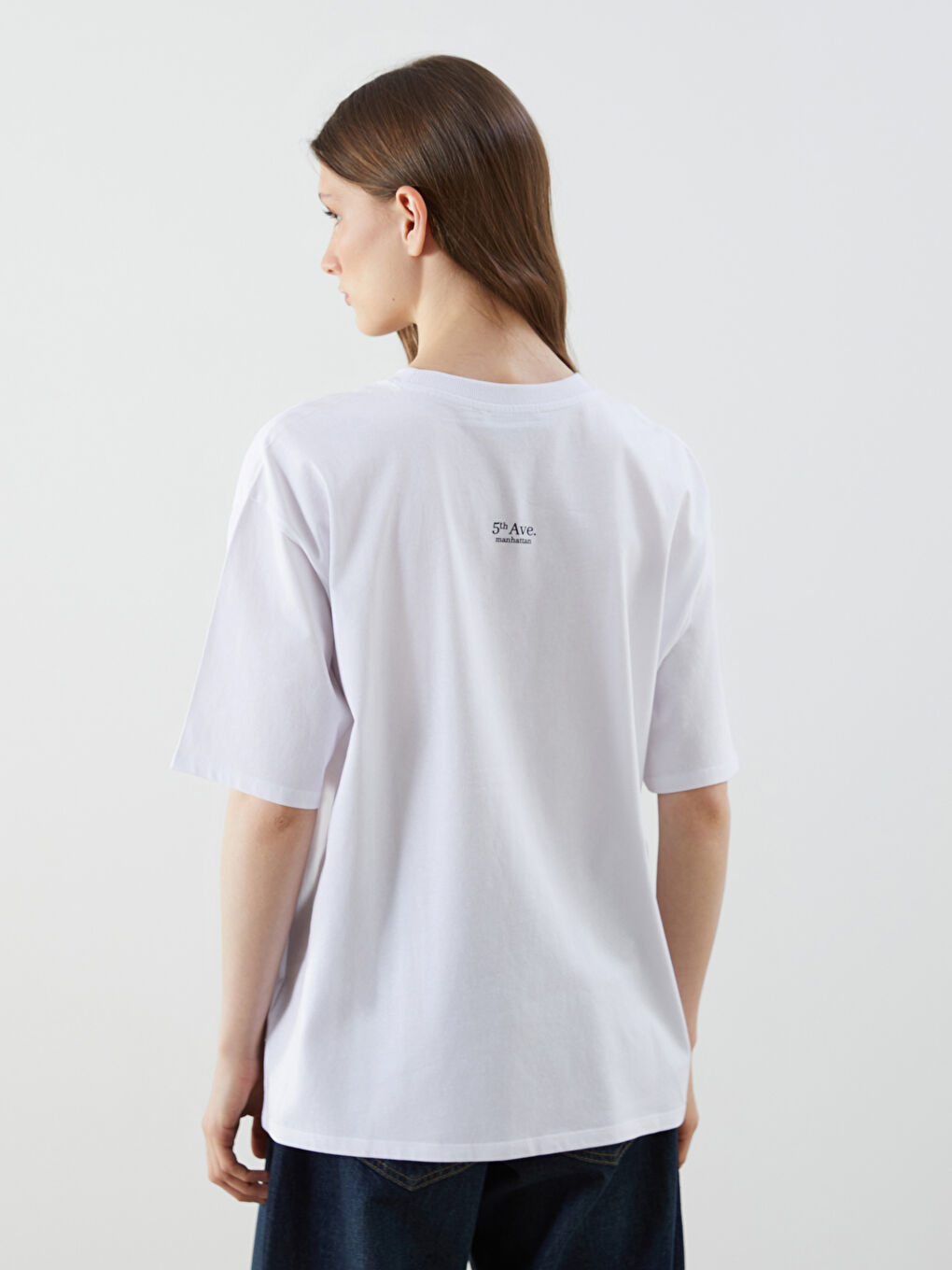 LCW Vision Woman WHITE T-Shirt -S5J489Z8-Q6K
