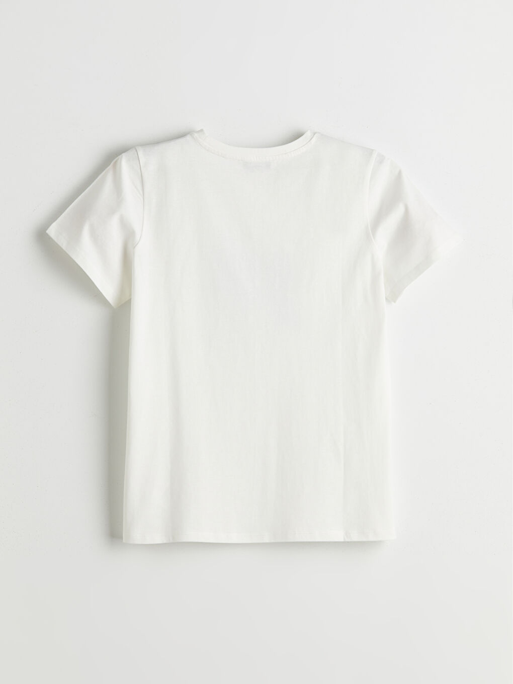 LCW Vision Crew Neck Bow Printed Women's T-Shirt -S5J522Z8-R9J