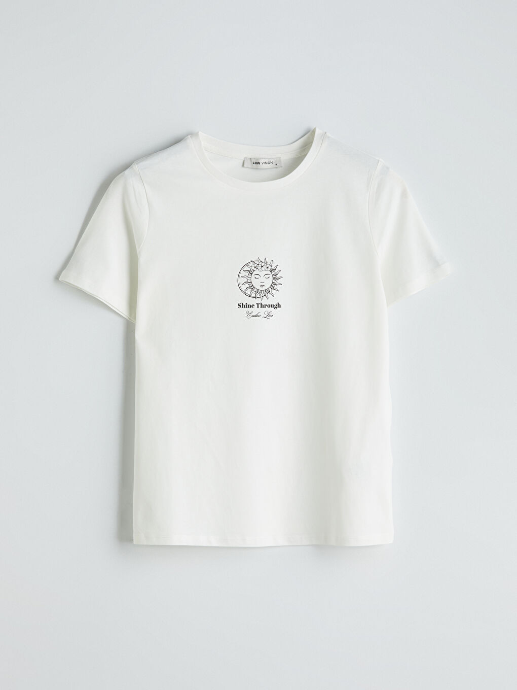 LC Waikiki Crew Neck Printed Women's T-Shirt -S5J523Z8-R9J
