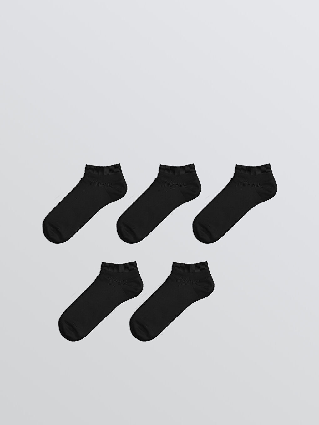 LCW ACCESSORIES Men's Sneaker Socks 5 Pack -S5J551Z8-HEG