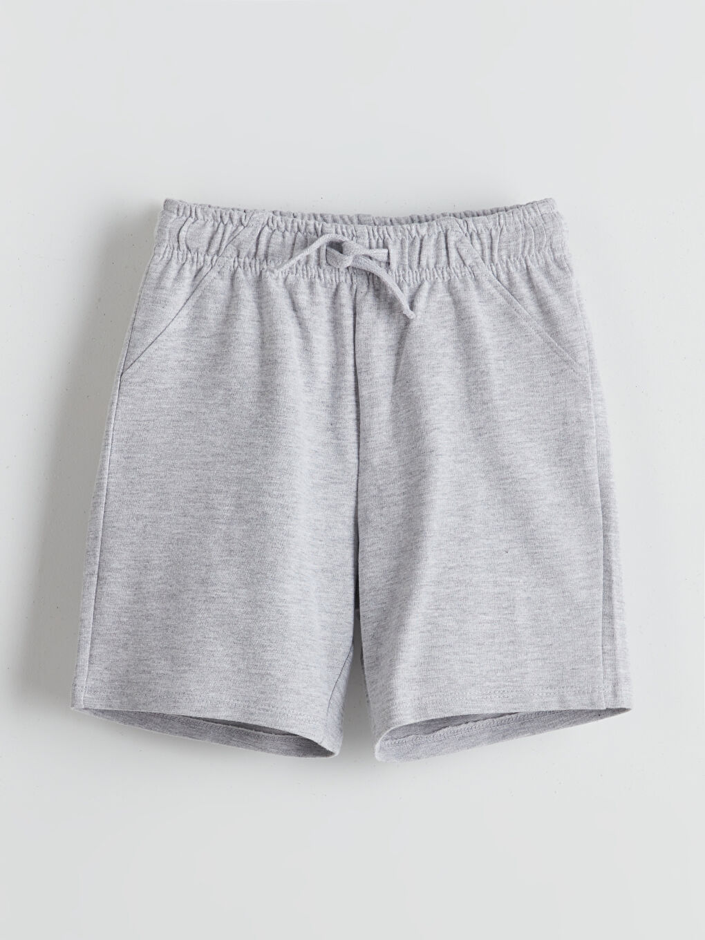 Basic Elastic Waist Boy Shorts -S5J558Z1-D5P