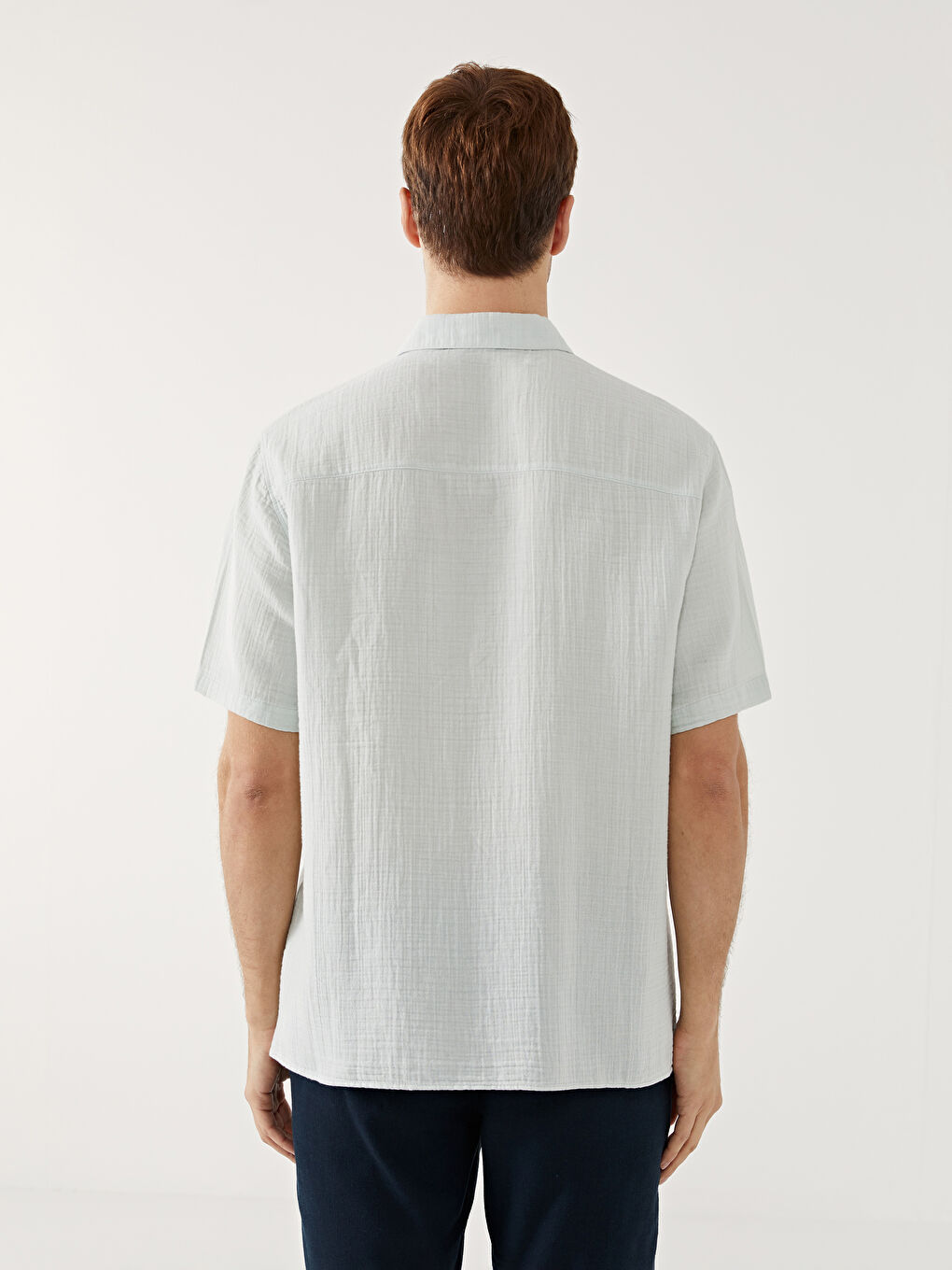 Regular Fit Short Sleeve Men's Shirt -S5J578Z8-FXN