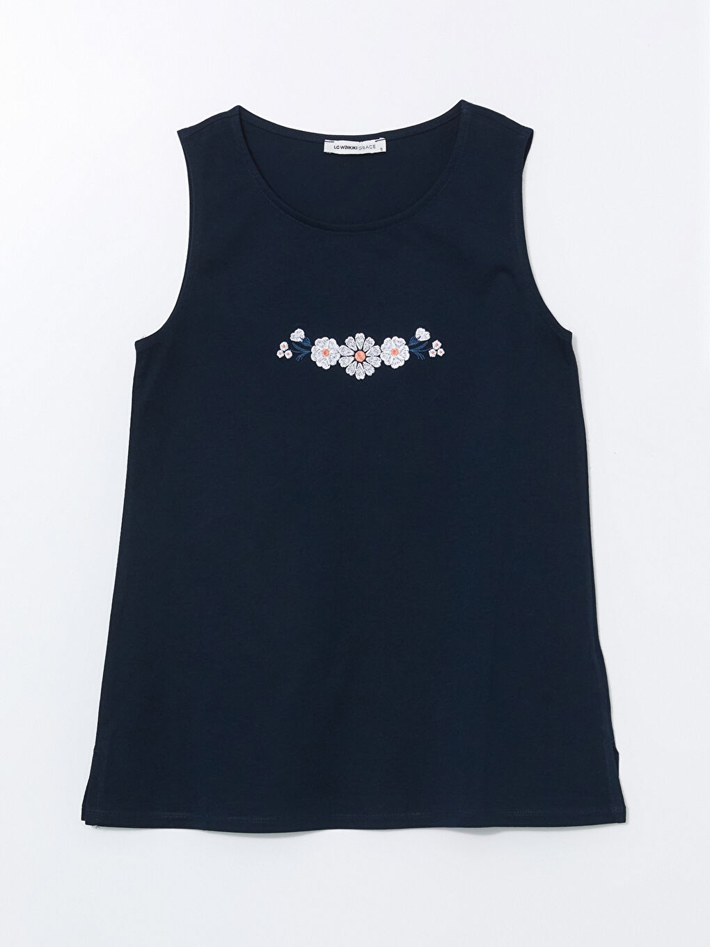 Woman NAVY Tank Top -S5J598Z8-E1J