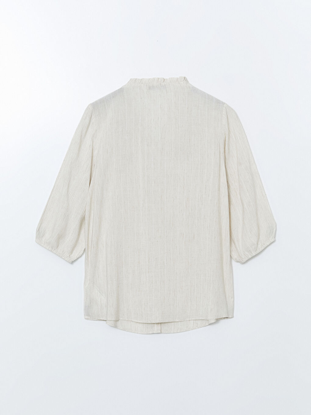 Linen Blend Floral Women's Shirt -S5J602Z8-ELZ