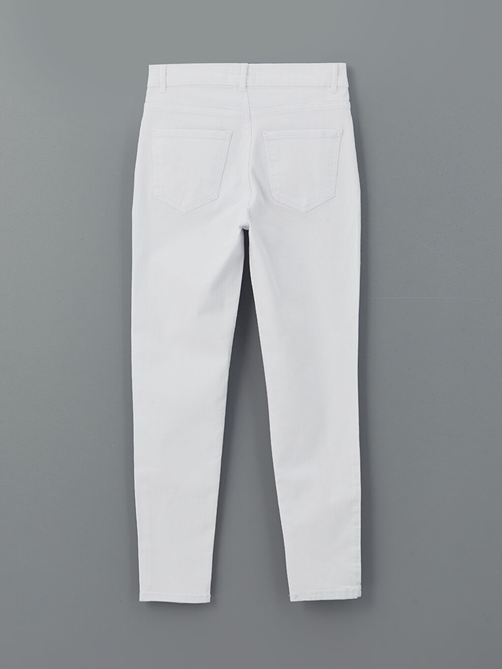 LCWAIKIKI Classic Beyaz Slim Fit Kadın Jean Pantolon - 5