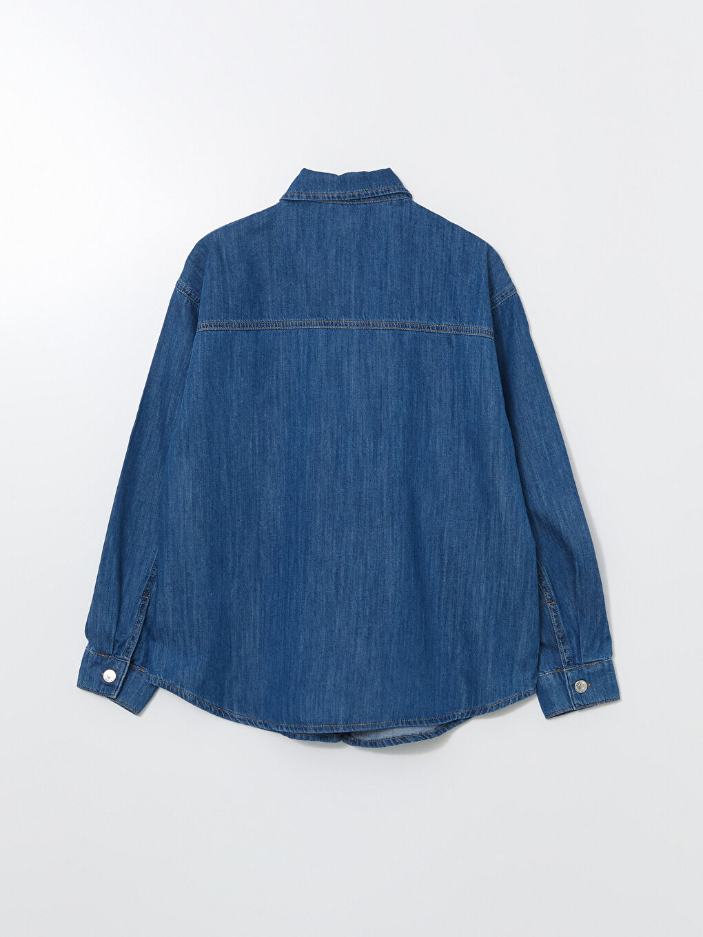 Woman INDIGO Denim Shirt -S5J628Z8-H45
