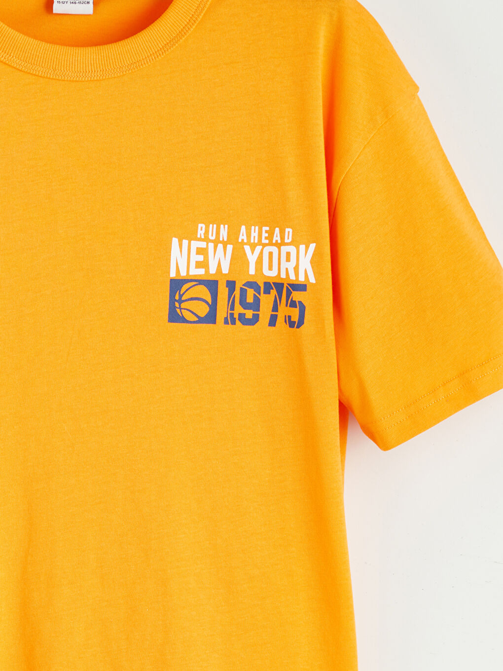 LC Waikiki Crew Neck New York Printed Boys' T-Shirt -S5J639Z4-FJD