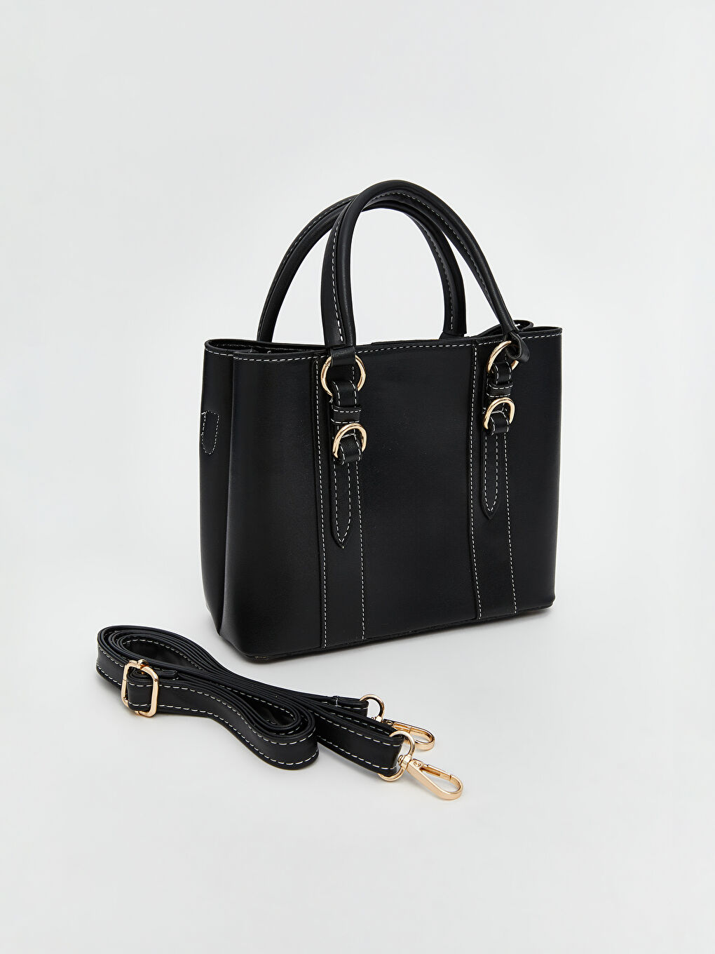 Women's Shoulder Bag with Removable Strap -S5J640Z8-RQL