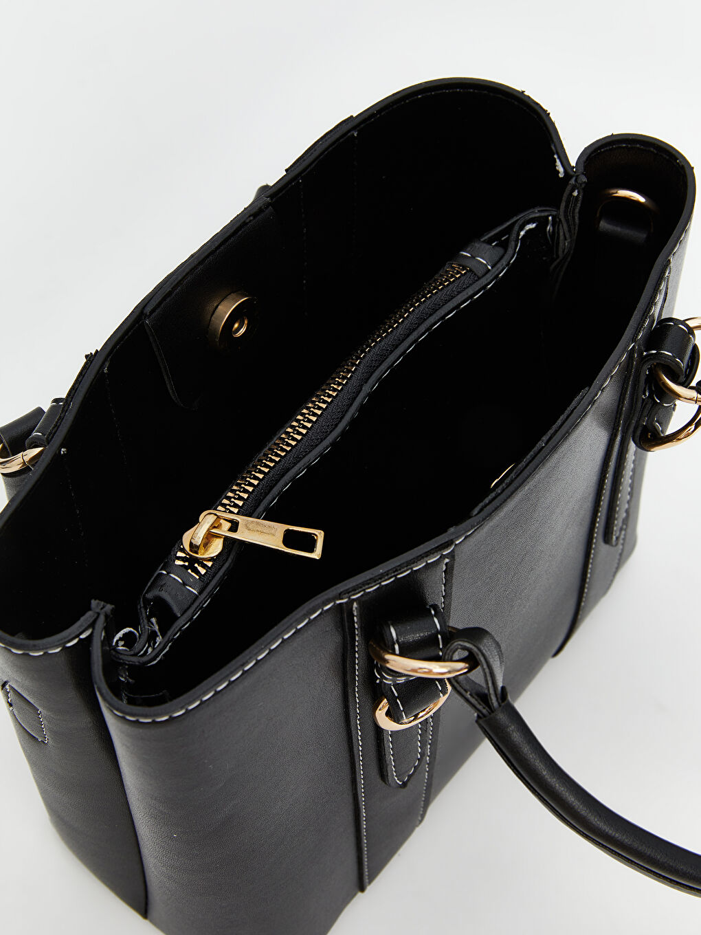 Women's Shoulder Bag with Removable Strap -S5J640Z8-RQL