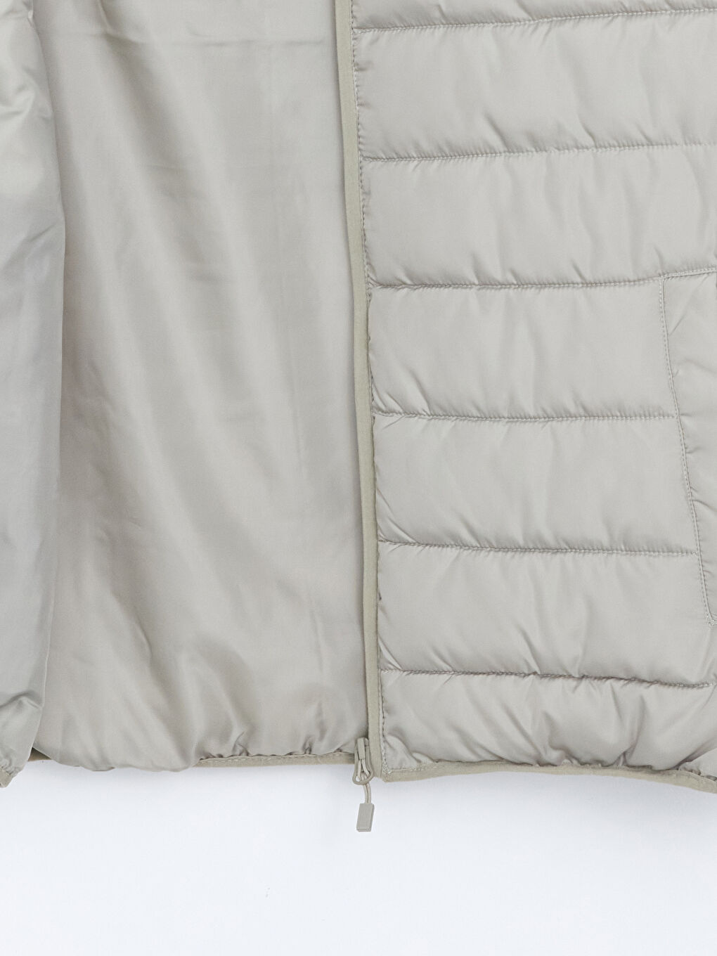 Жилет Дутый Мужской Стандартного Кроя С Воротником-Трубой-6