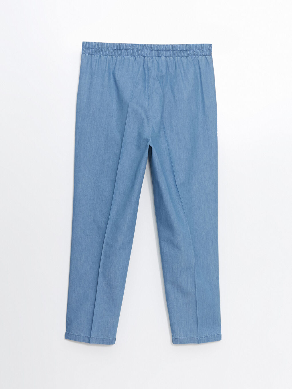 Elastic Waist Carrot Fit Women's Jean Trousers -S5J649Z8-H45