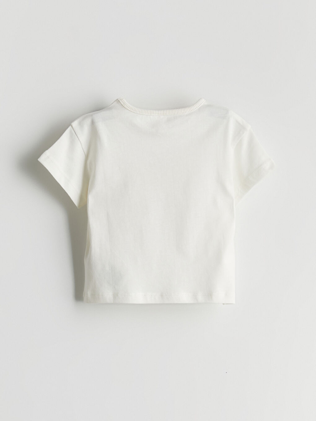 Crew Neck Printed Girls' T-Shirt -S5J704Z1-R9J