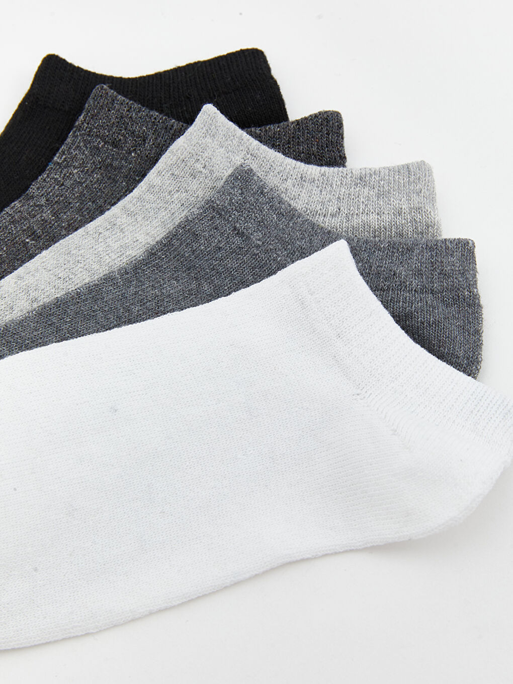 LCW Kids Basic Boys' Trainer Socks 5 Pack -W50377Z4-K00