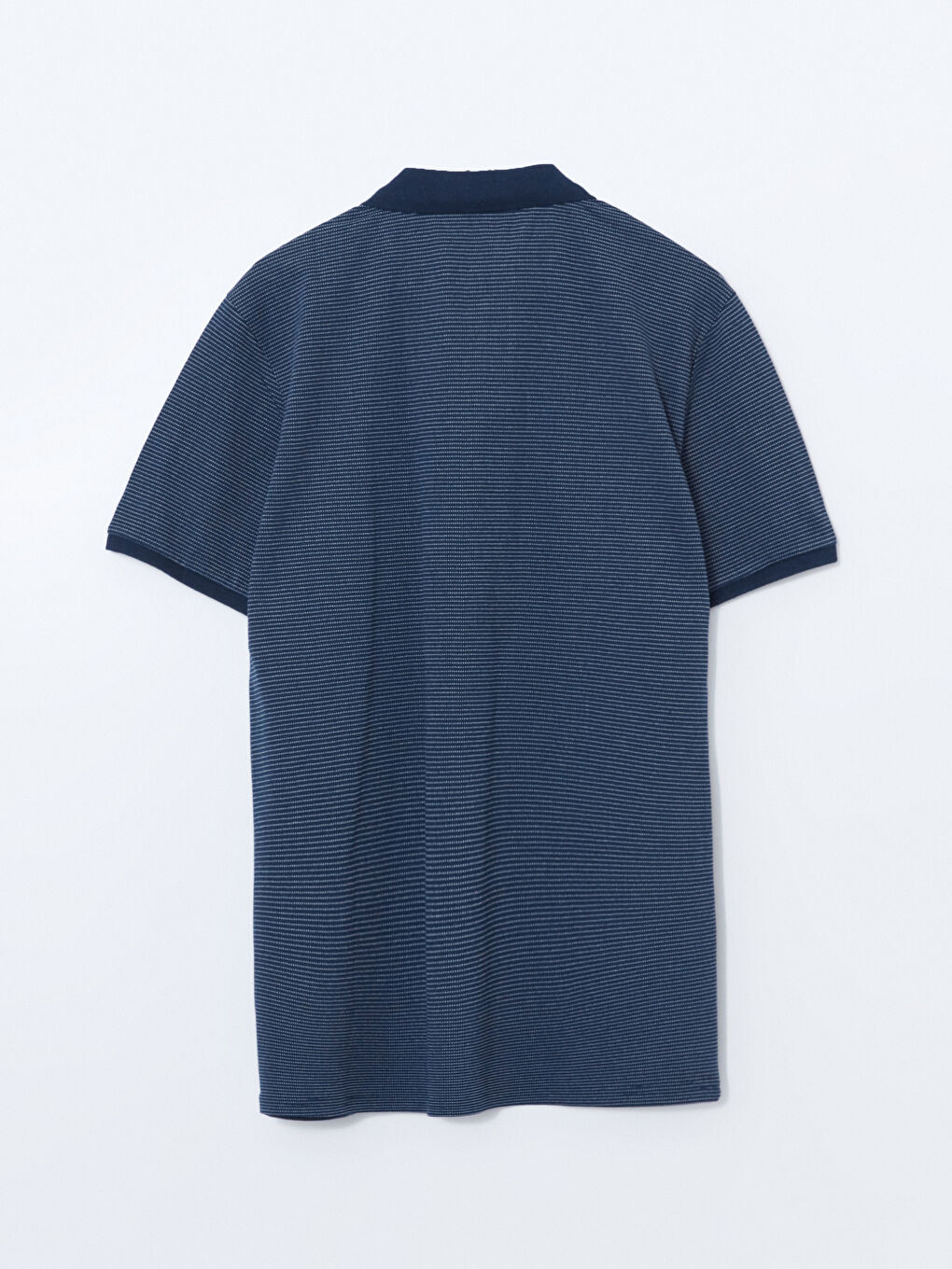 Polo Neck Short Sleeve Striped Men's T-Shirt -S5J730Z8-YB0