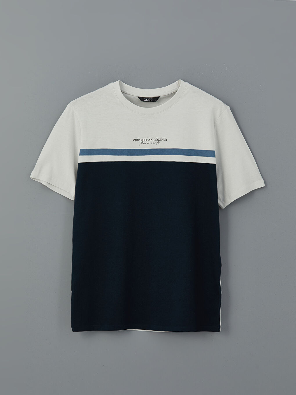 Crew Neck Short Sleeve Men's T-Shirt-4