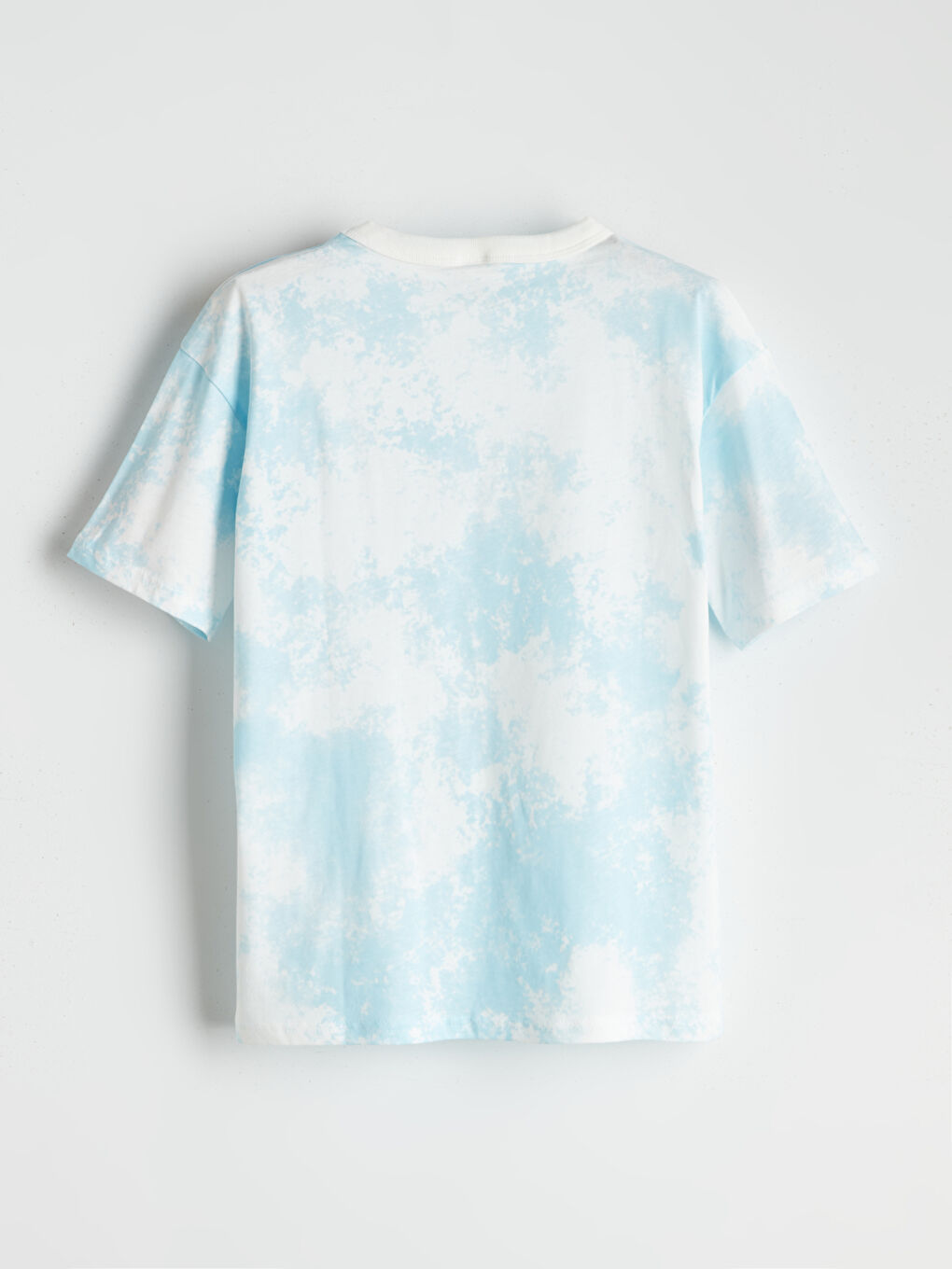 Mavi Bisiklet Yaka Erkek Çocuk Tişört-1