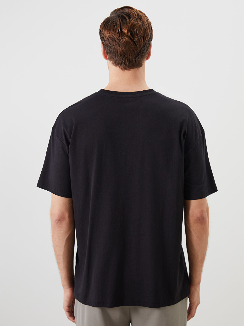 LCW ECO Crew Neck Printed Jersey Men's T-Shirt -S5J854Z8-CVL