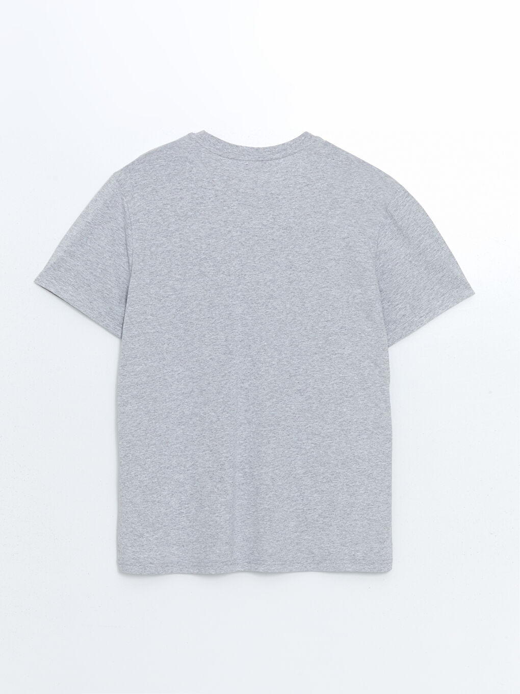 Crew Neck Short Sleeve Printed Combed Cotton Men's T-shirt -S5J875Z8-JMD