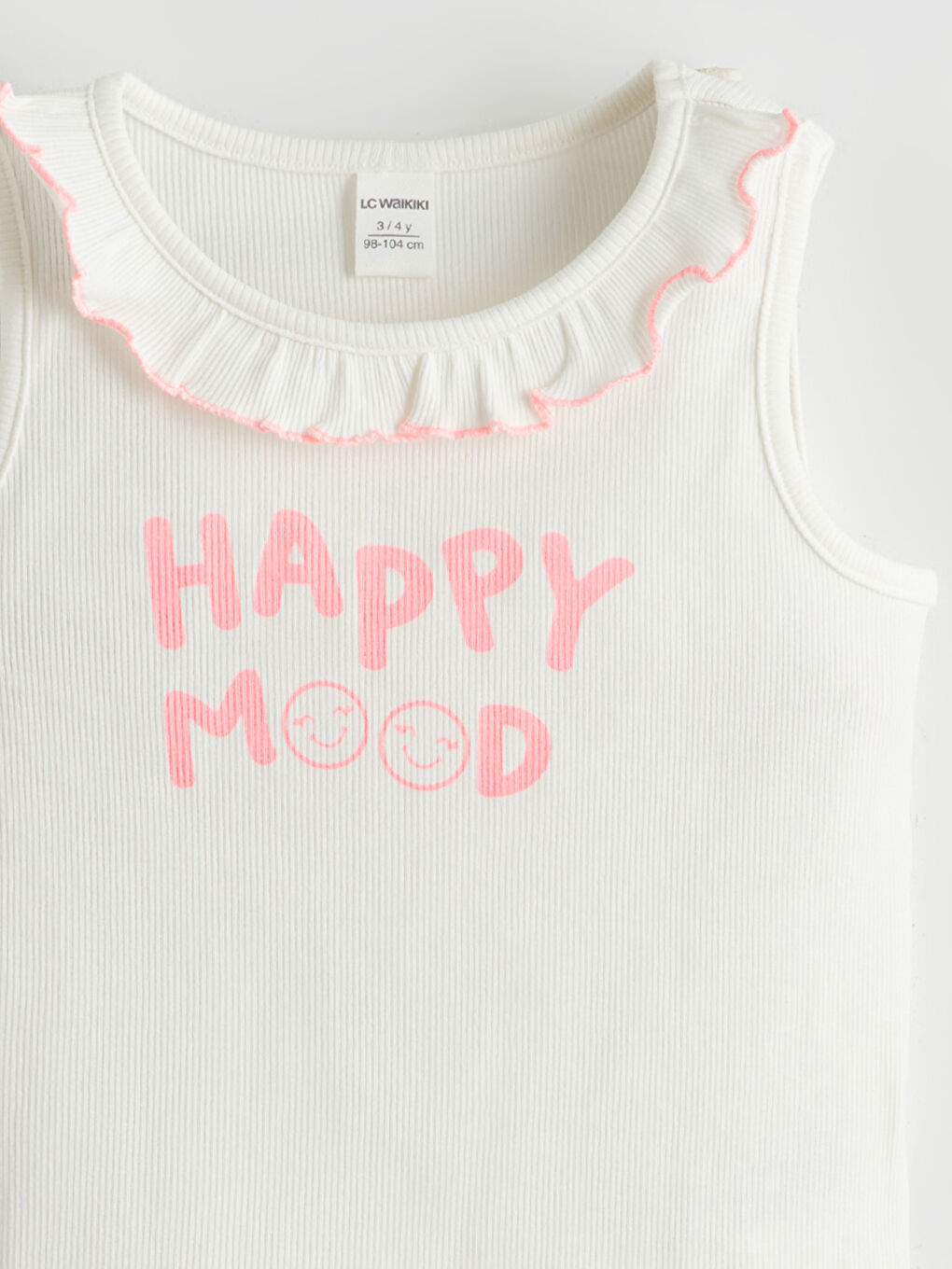 LCW Kids Отпечатан потник за момичета - 2 опаковки -S5J892Z1-R9J