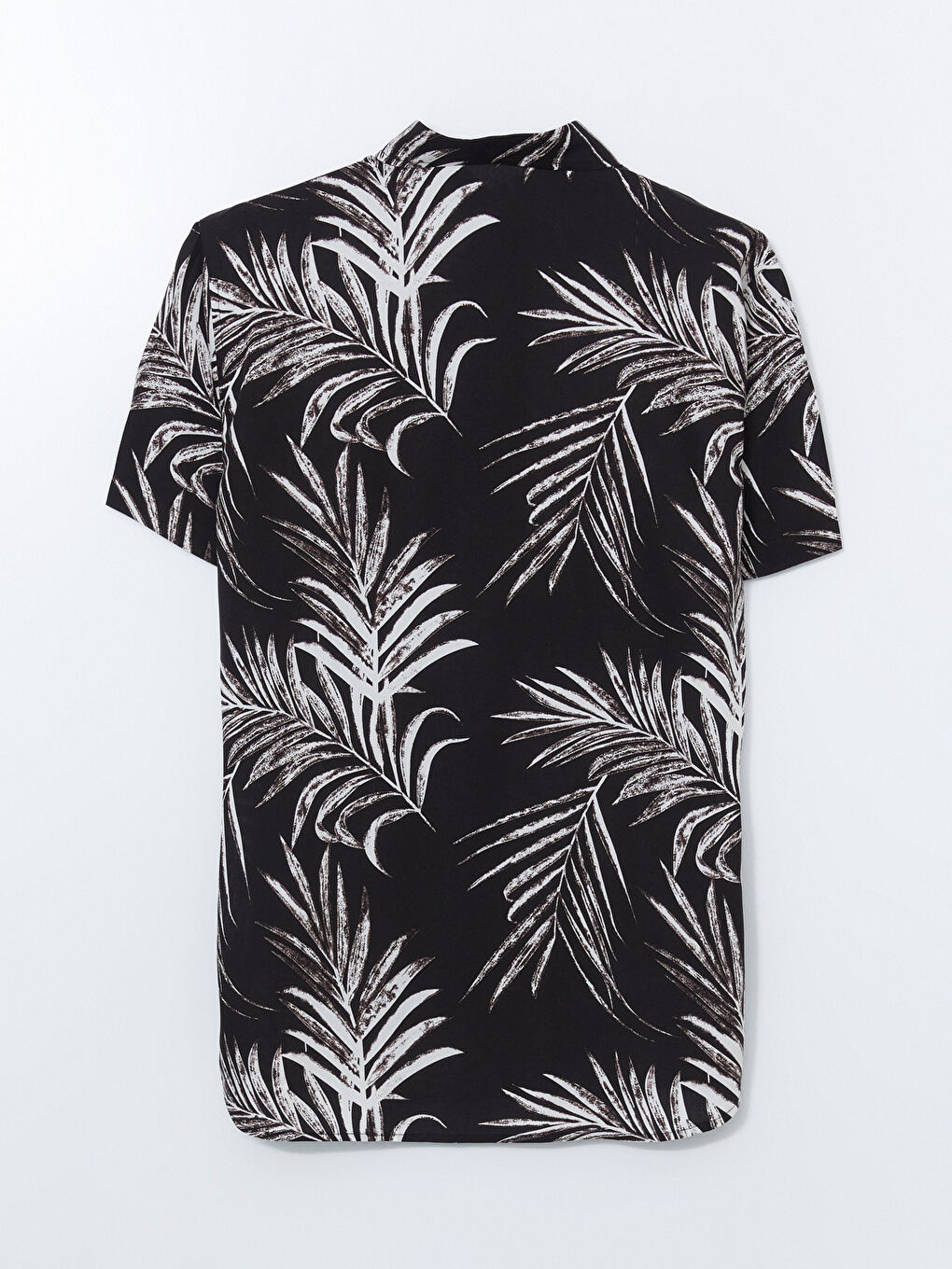 SOUTHBLUE Regular Fit Short Sleeve Patterned Viscose Men's Shirt -S5J918Z8-LQJ