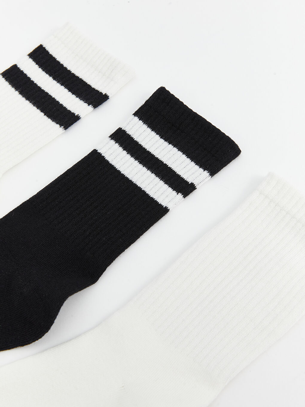 LCW DREAM Striped Women's Ankle Socks 5 Pack -W50432Z8-FDU