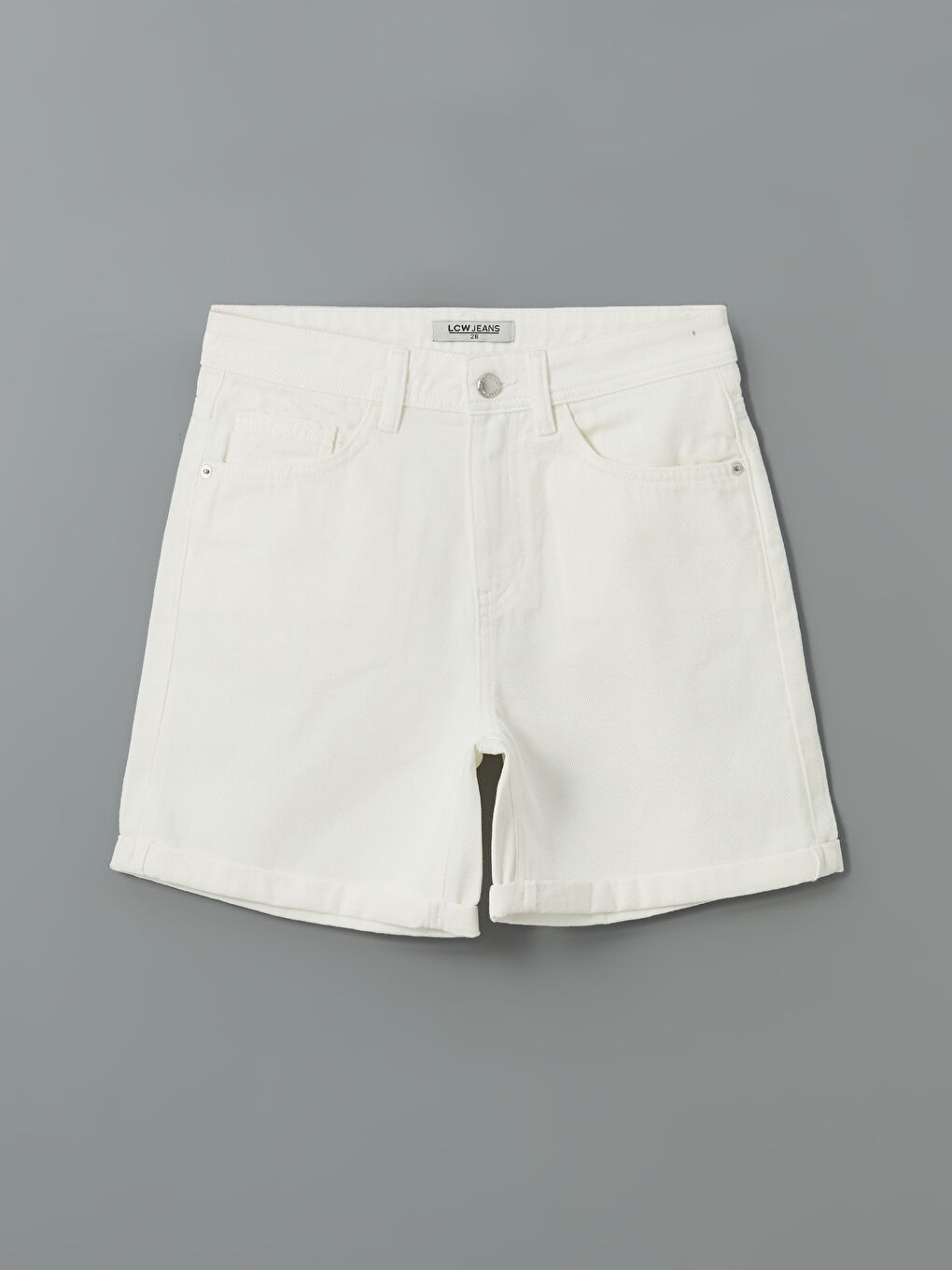 LCW Jeans Τζιν Σορτς Αγόρι Κανονική Εφαρμογή Για Γυναίκες -S5J956Z8-844