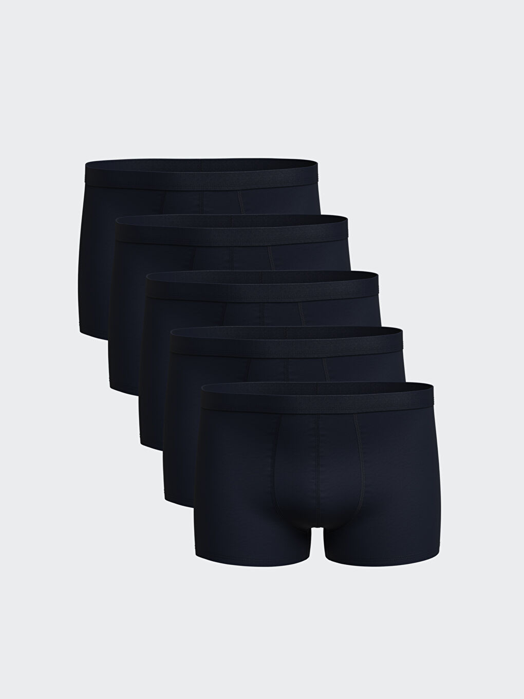 LC WAIKIKI Regular Fit Cotton Stretch Men's Boxer Trunks 5 Pack -W50511Z8-DWP