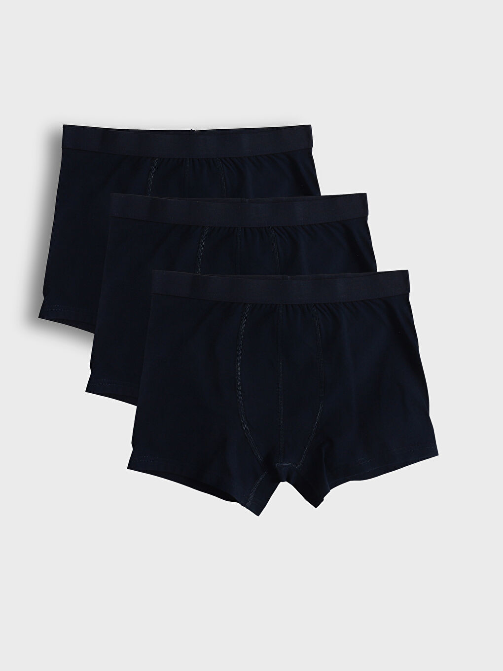 Lot de 3 Caleçons Boxers en Coton Extensible Coupe Standard pour Hommes-5