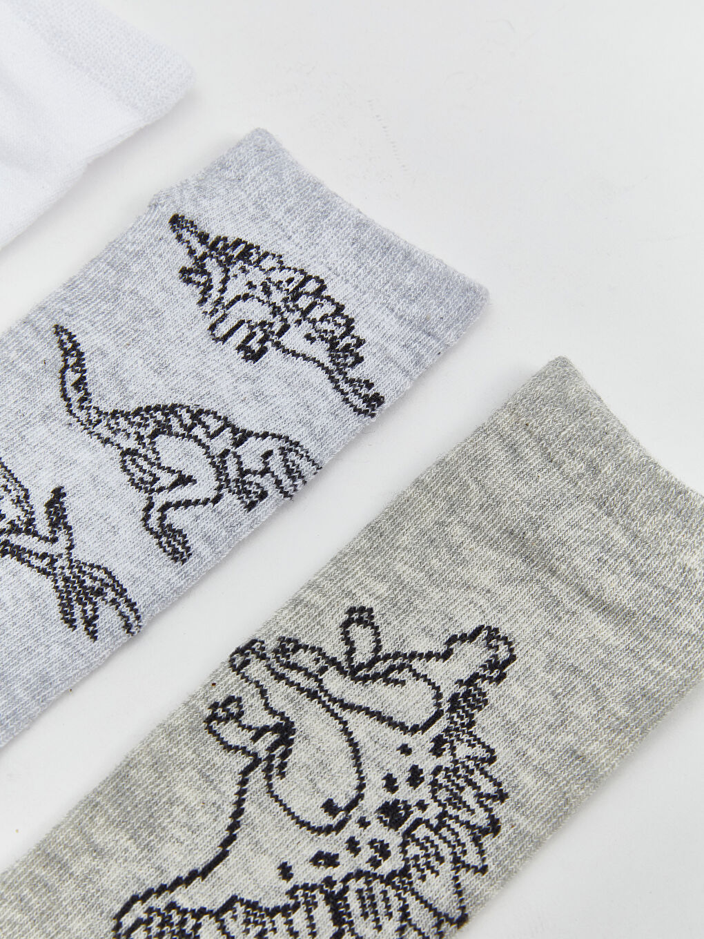 Patterned Boys Trainer Socks 5 Pack -S5J987Z4-K00