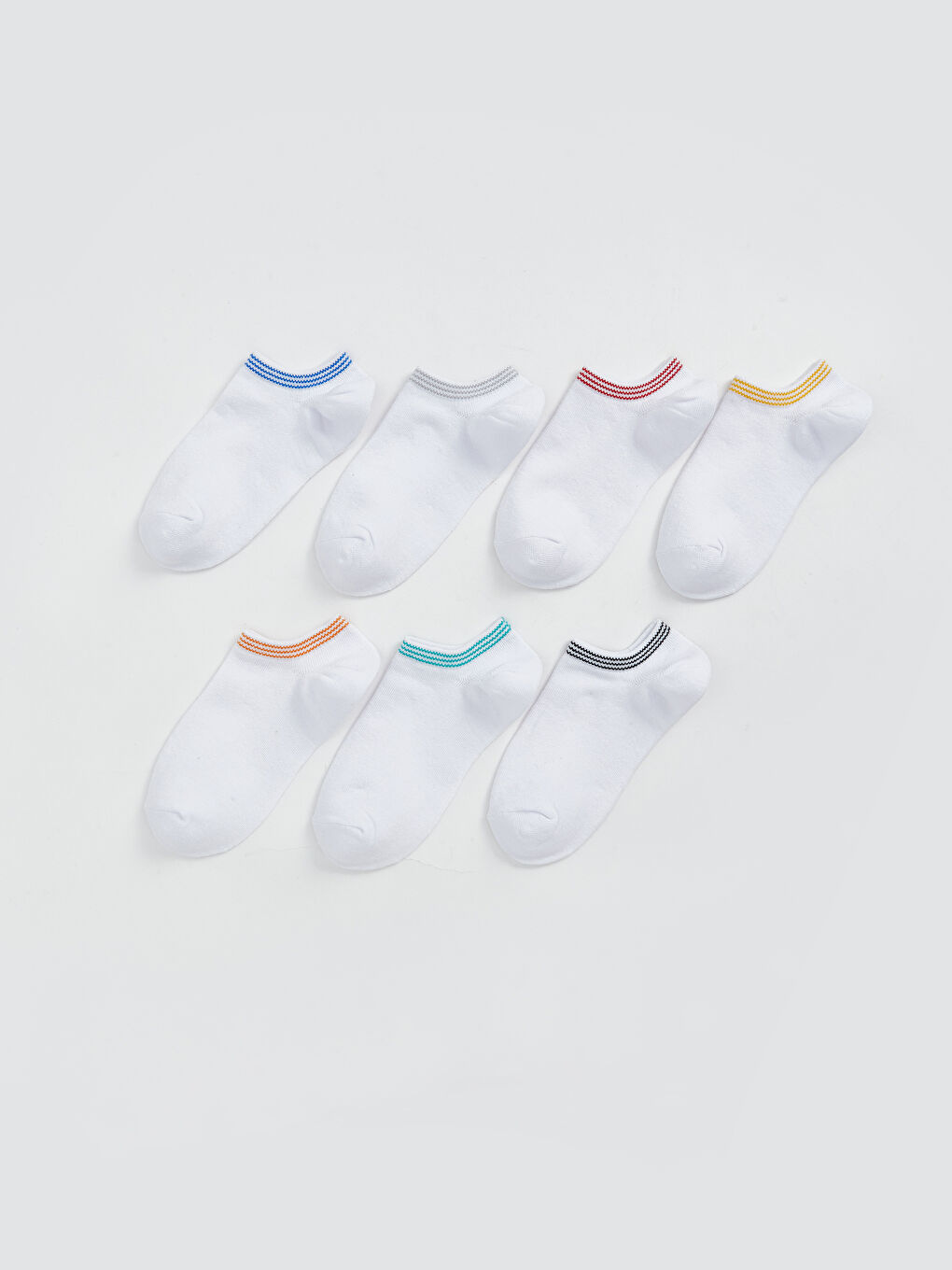 Boys' Trainer Socks 7 Pack -S5JA09Z4-K00