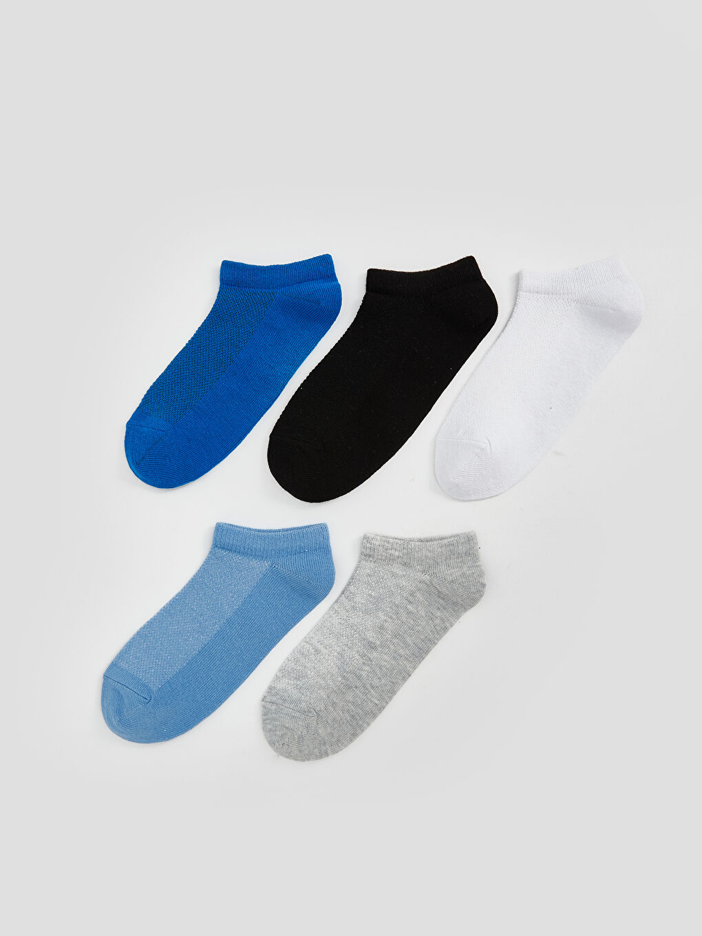 Basic Boys' Trainer Socks 5 Pack -S5JA25Z4-K00
