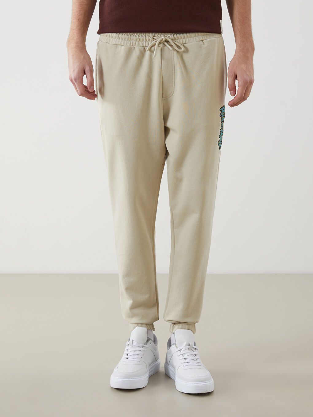 Slim Fit Rick and Morty Printed Men's Jogger Sweatpants -S5JA43Z8-G5V