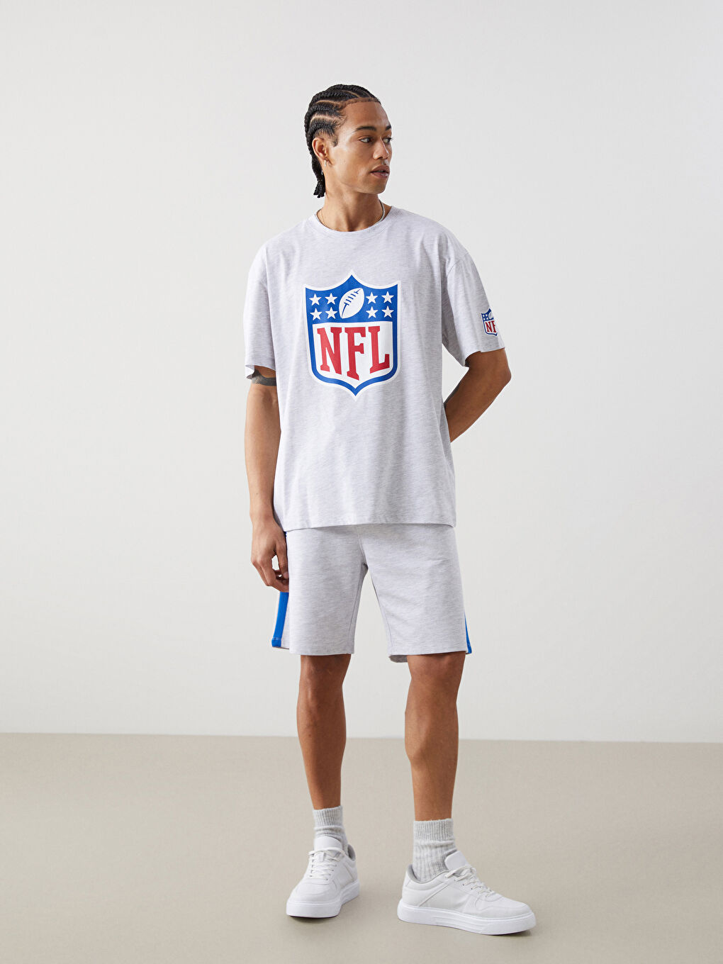 Crew Neck Printed Jersey Men's T-Shirt -S5JA91Z8-LAL