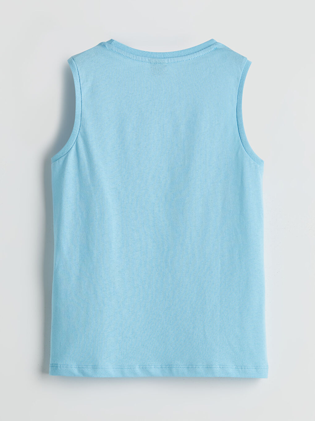 Mavi Bisiklet Yaka Erkek Çocuk Atlet-1