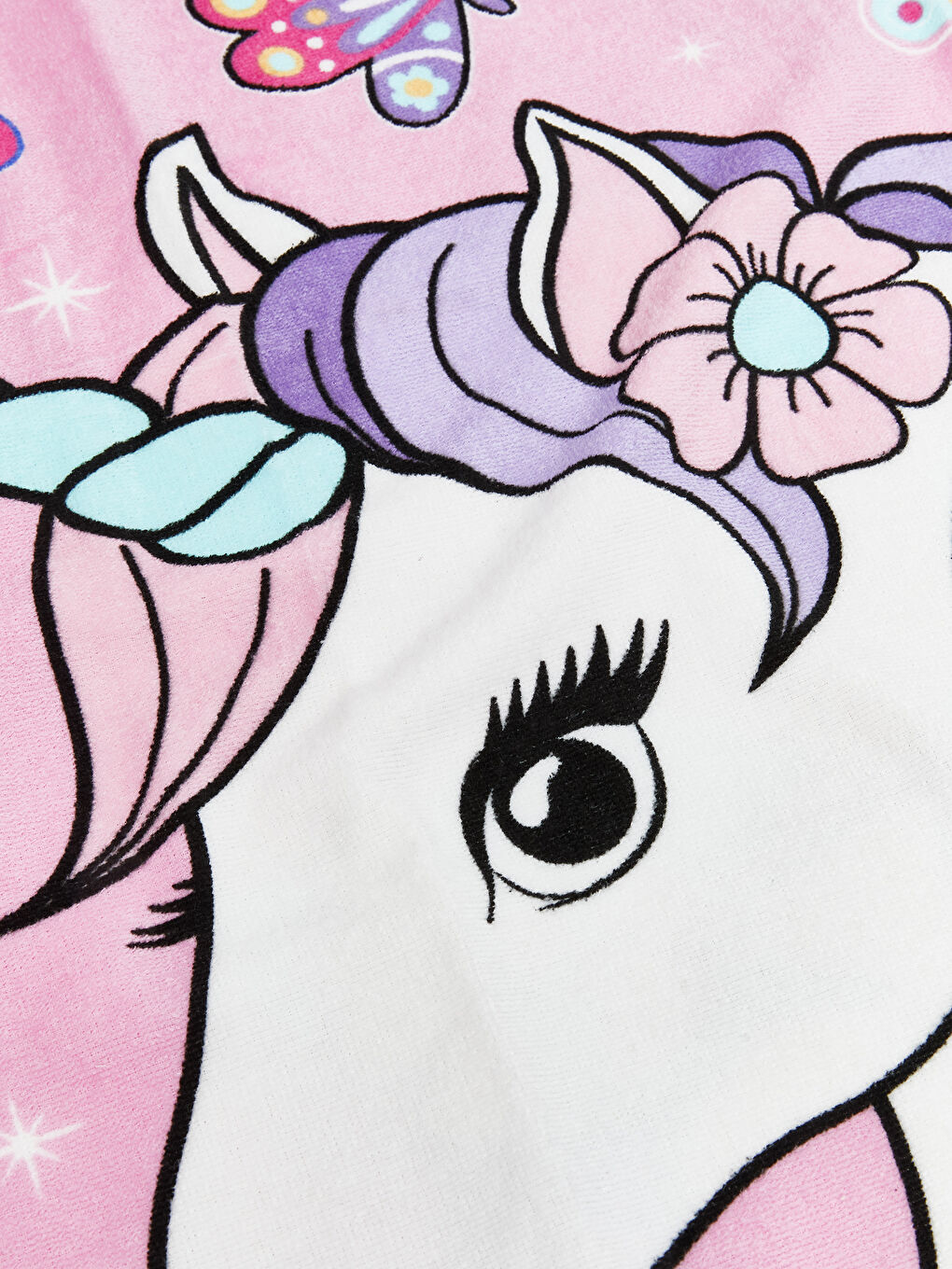LCW ACCESSORIES Printed Girls' Beach Towel 70x150 cm -S5JB96Z4-F9C