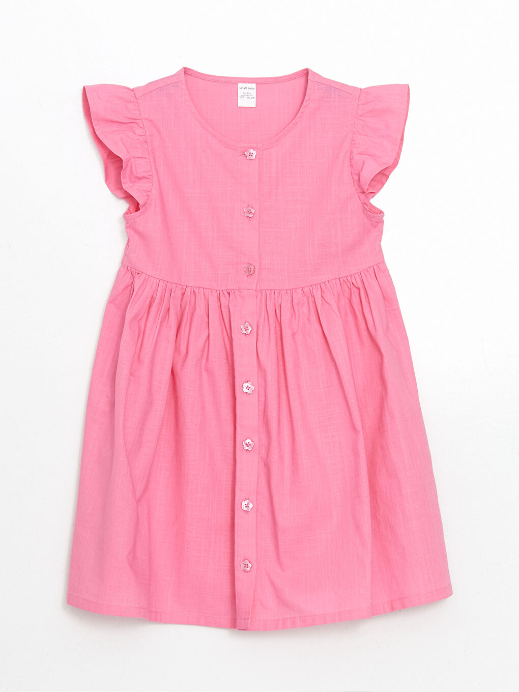 Girl PINK Shirt Dress -S5JC33Z1-FNL